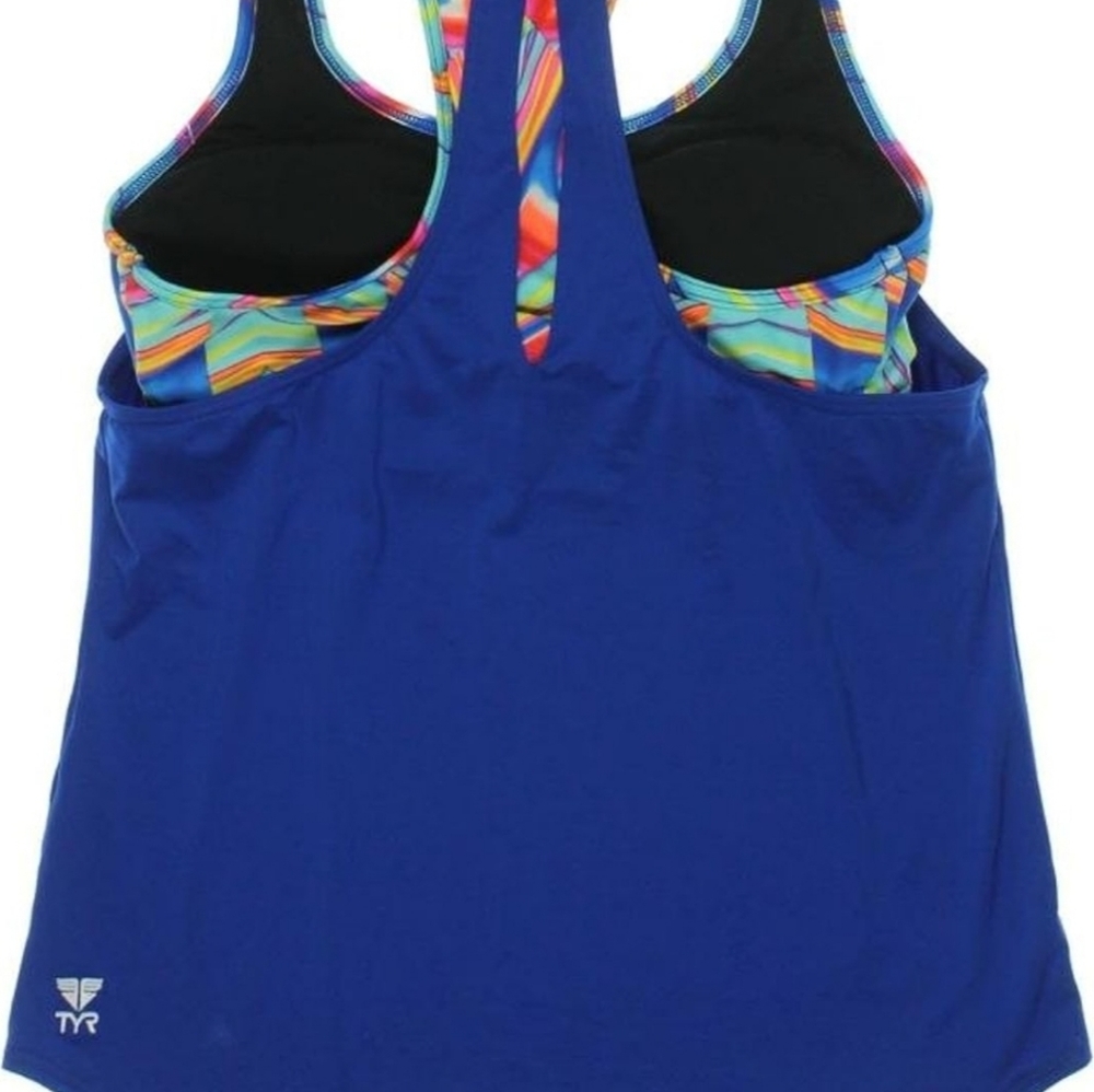 TYR Sports Women's 2in1 tank top - Picture 2 of 3
